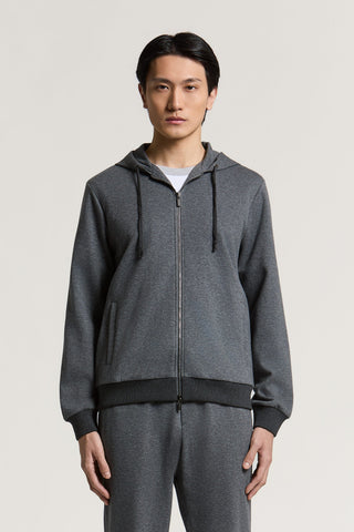 Sudadera de interlock de algodón