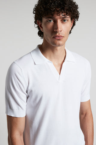 Pure cotton polo shirt