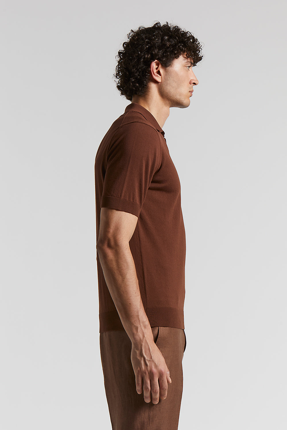 Tシャツ・カットソー PESERICO Polo shirt in pure cotton yarn (R59000F14 H48) Pure cotton polo shirt | Peserico US