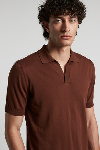 Pure cotton polo shirt