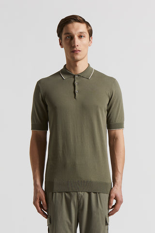 Pure cotton polo shirt