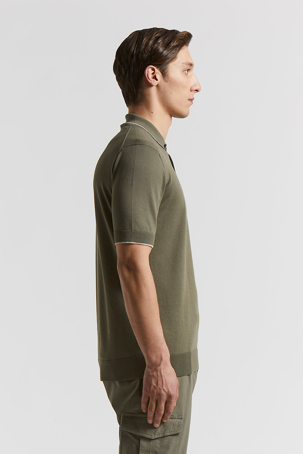 Pure cotton polo shirt | Peserico