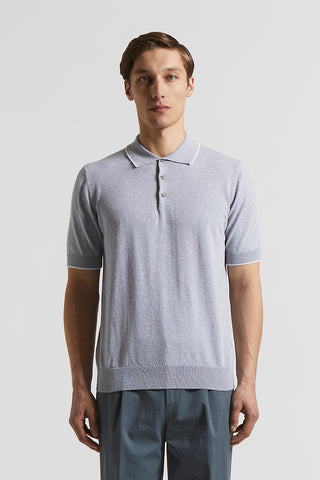 Pure cotton polo shirt