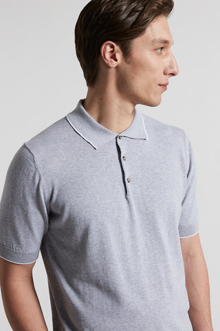 Pure cotton polo shirt