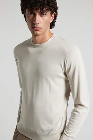 Silk and cotton sweater