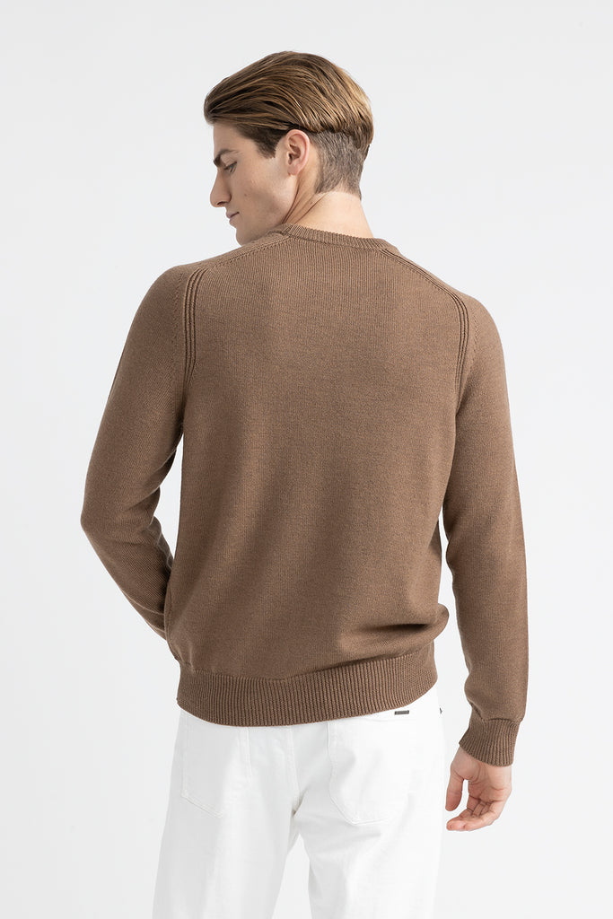 Extrafine pure merino wool sweater  