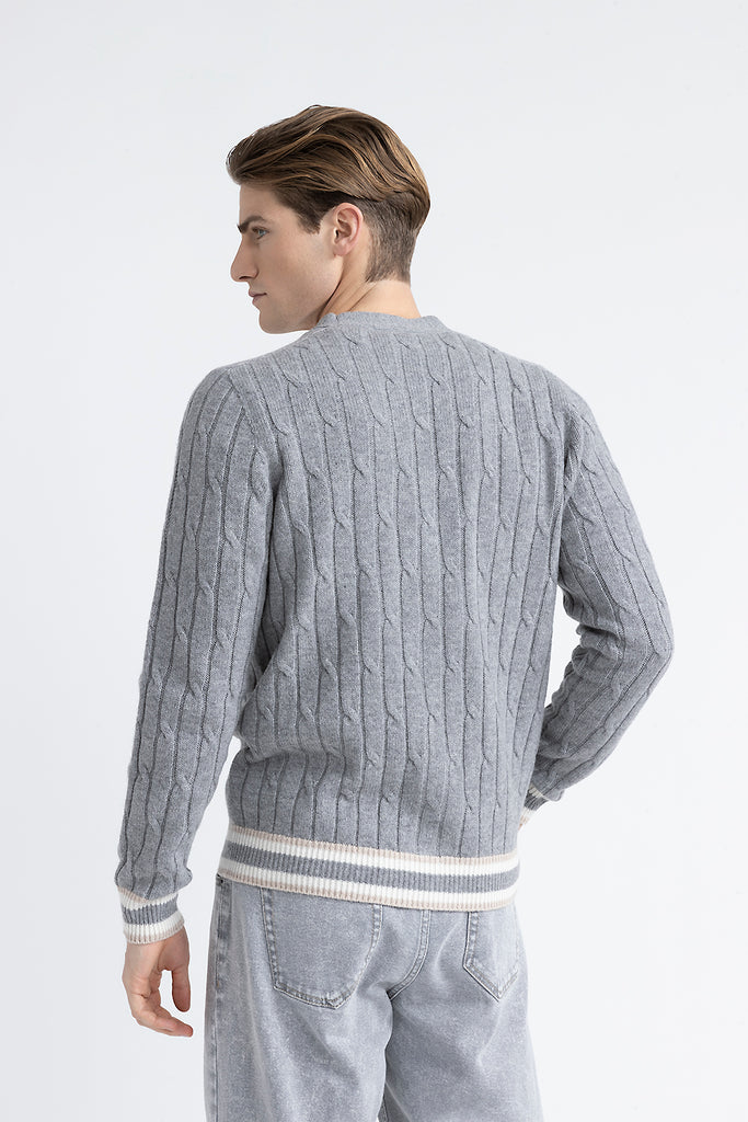 Wool and cashmere cardigan  