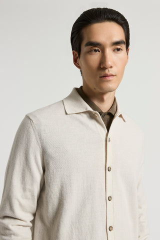 Wool and cashmere cardigan