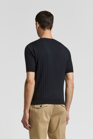 Cotton-silk blend T-shirt