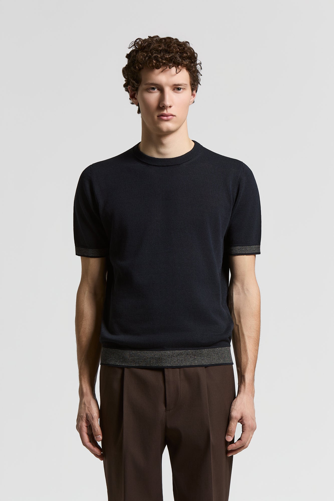 Linen and cotton T-shirt | Peserico