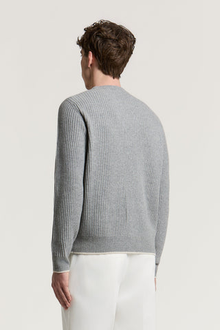 Merino wool and cashmere sweater