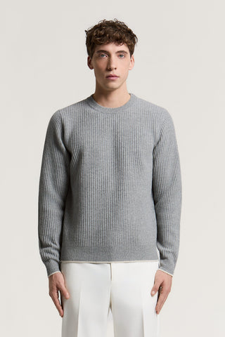 Merino wool and cashmere sweater