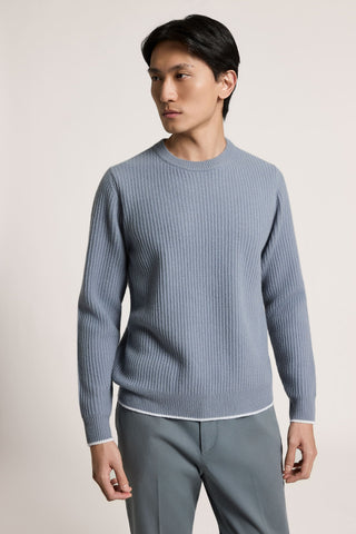 Merino wool and cashmere sweater
