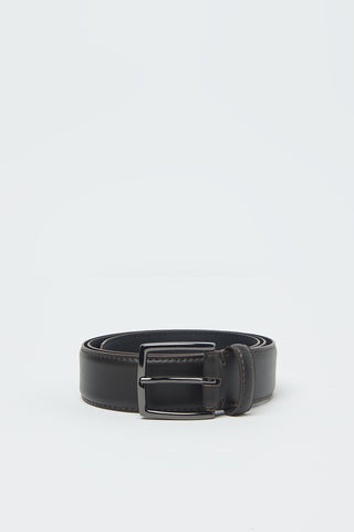 Leather belt