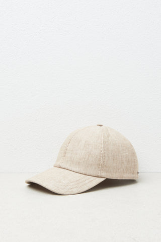 Pure linen hat