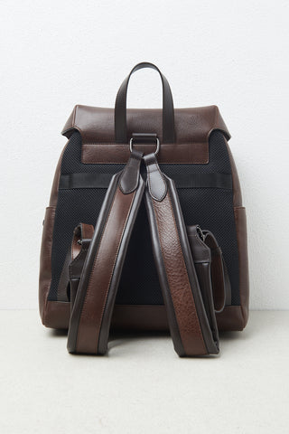 Genuine leather backpack