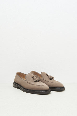 Real nabuk leather loafer  