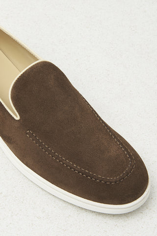 Classic suede loafers