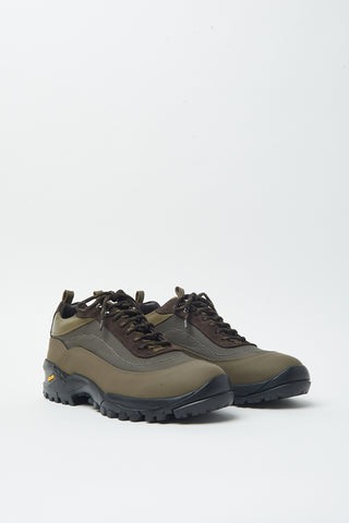 Leather sneakers with Vibram soles