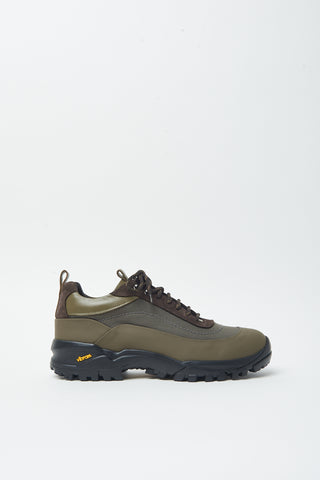 Leather sneakers with Vibram soles