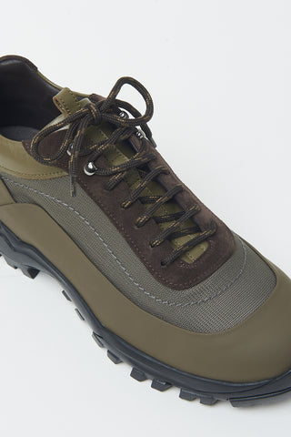 Leather sneakers with Vibram soles