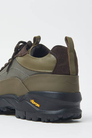 Leather sneakers with Vibram soles