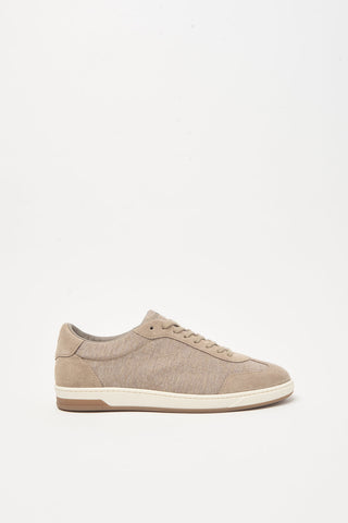 Zapatillas de punto y ante