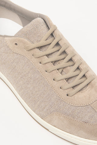 Zapatillas de punto y ante
