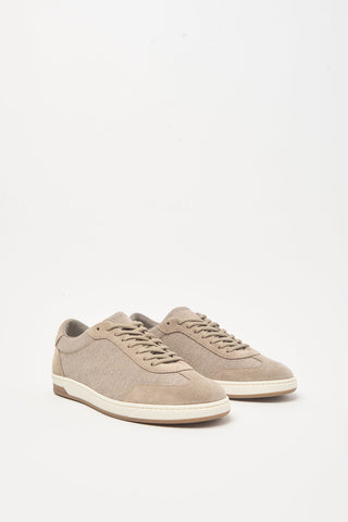 Zapatillas de punto y ante