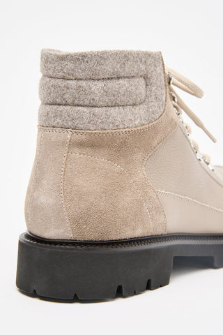Botas de cuero auténtico