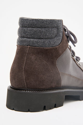 Botas de cuero auténtico