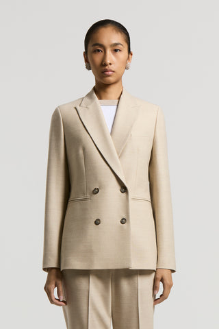 Loro Piana jaspé wool fabric blazer