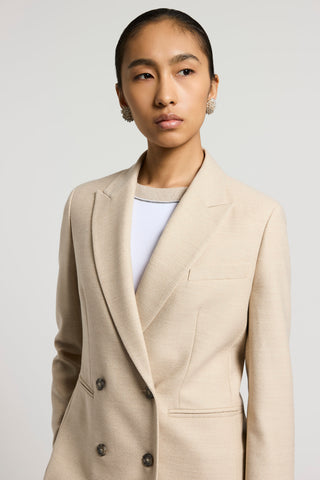 Loro Piana jaspé wool fabric blazer