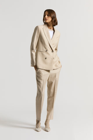 Loro Piana jaspé wool fabric blazer