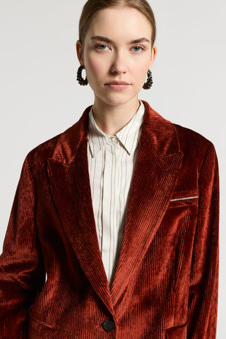 Corduroy blazer
