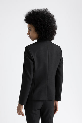 Double-face technical fabric  blazer  