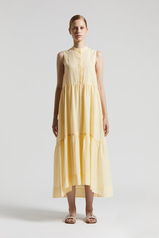 Pure cotton voile long dress