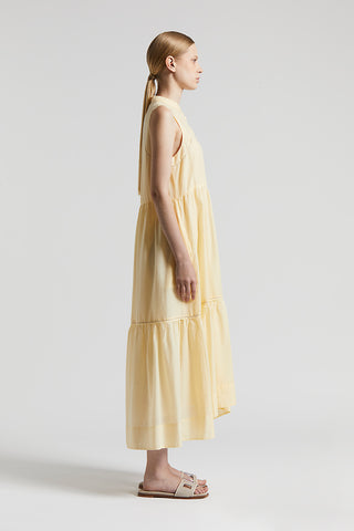 Pure cotton voile long dress