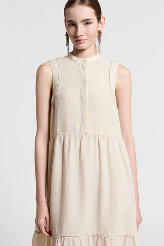 Lightweight pure linen canvas dress | Peserico Lightweight pure linen canvas dress | Peserico