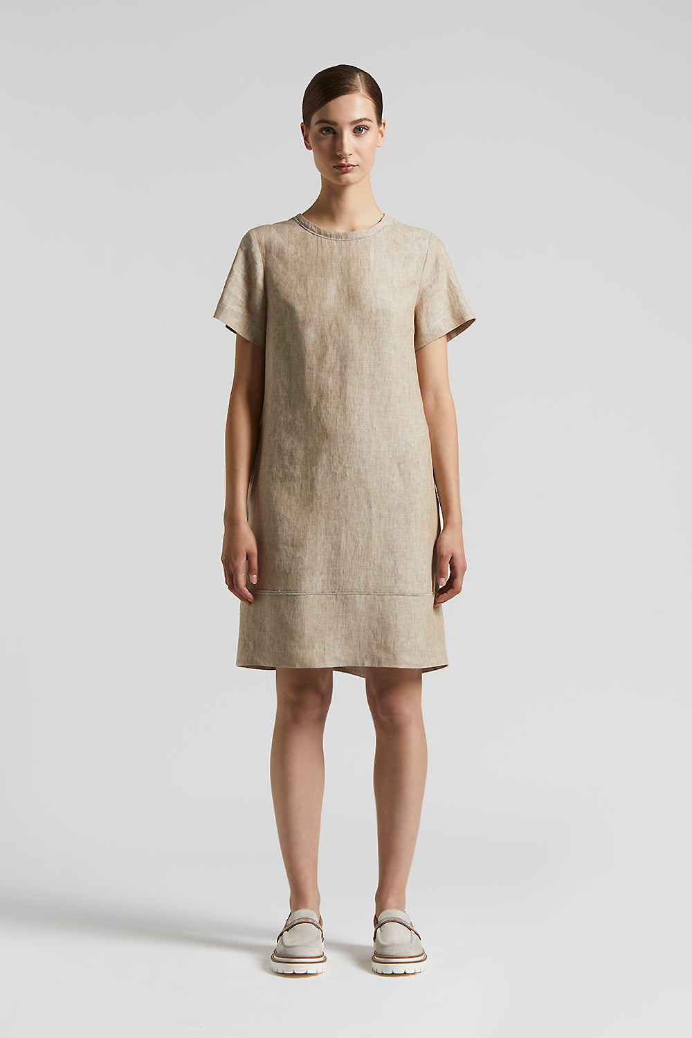パーティードレス PESERICO Linen midi dress Linen midi dress | Peserico