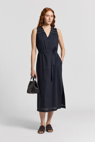 Kleid aus reinem Baumwoll-Voile