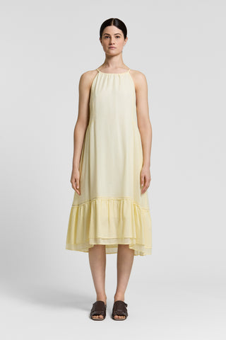 Pure cotton voile midi dress