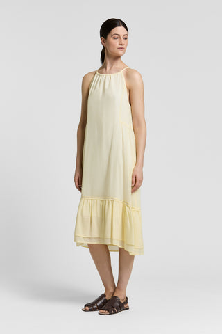 Pure cotton voile midi dress