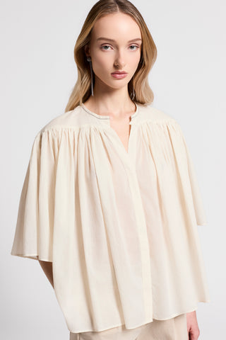 Pure cotton voile shirt