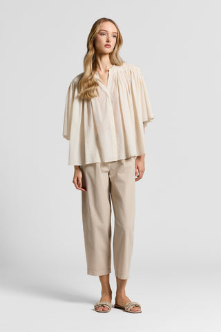 Pure cotton voile shirt