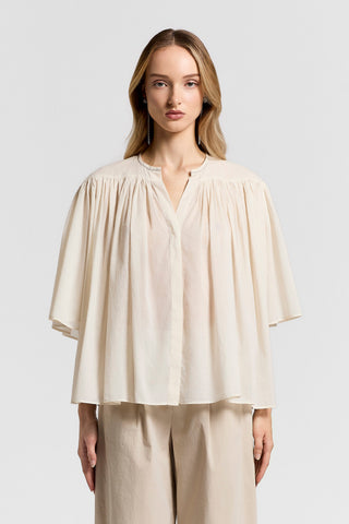 Pure cotton voile shirt