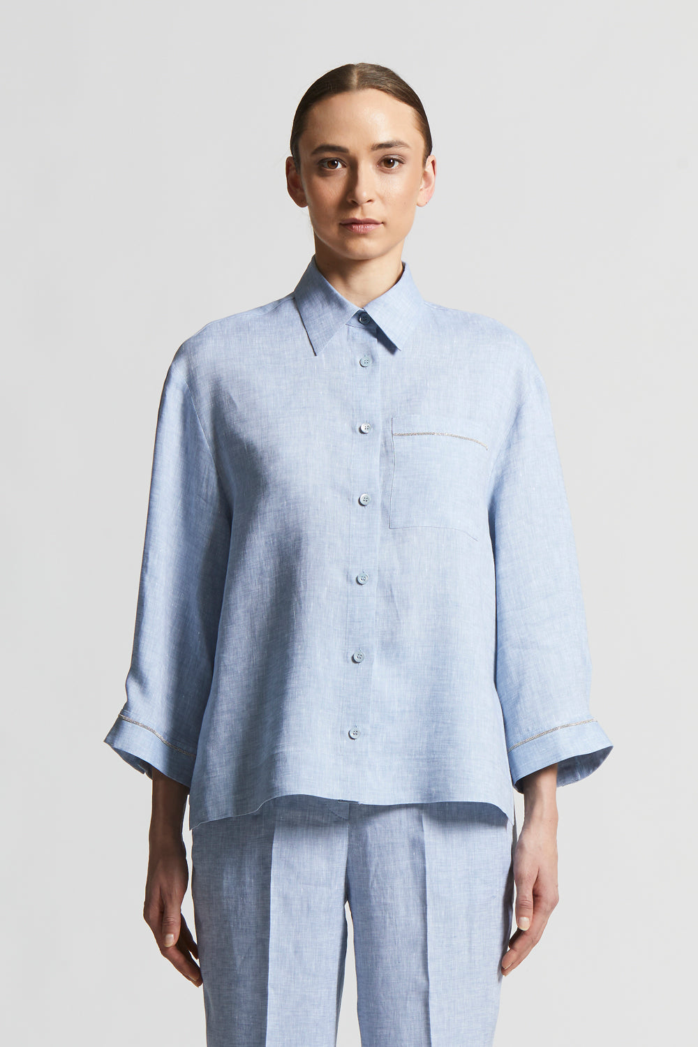 専用　Deuxieme Classe PROTAGONISTA LINEN Piera Classic Linen Blazer | Timeless & Trendy | G Linen World