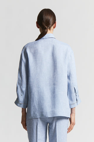 Light and cool pure linen shirt