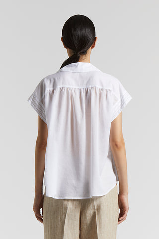 Pure cotton voile shirt