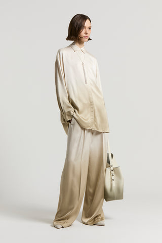 Viscose satin shirt